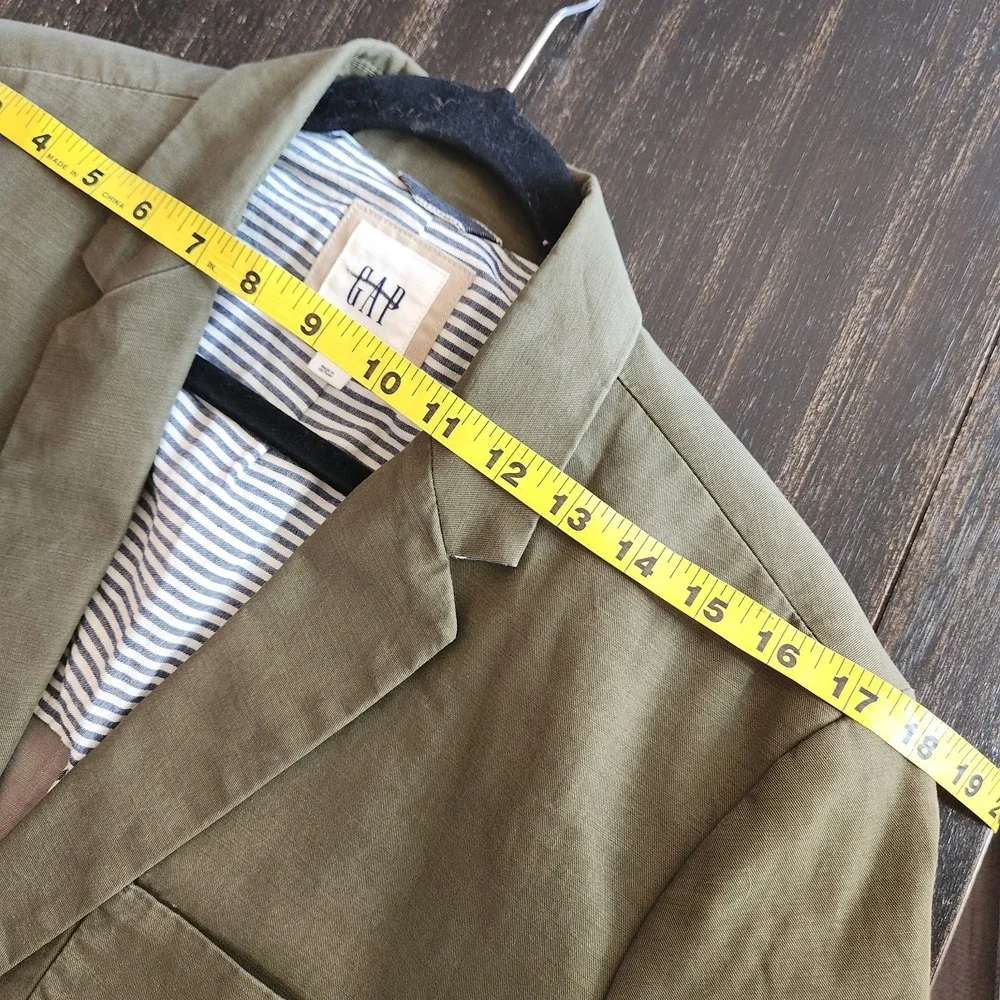 GAP Men's M Jacket Unstructured Utility Workwear Sports Coat‎ Blazer NWOT